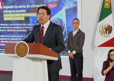 SEP presenta estrategia para prohibir "comida chatarra" en escuelas