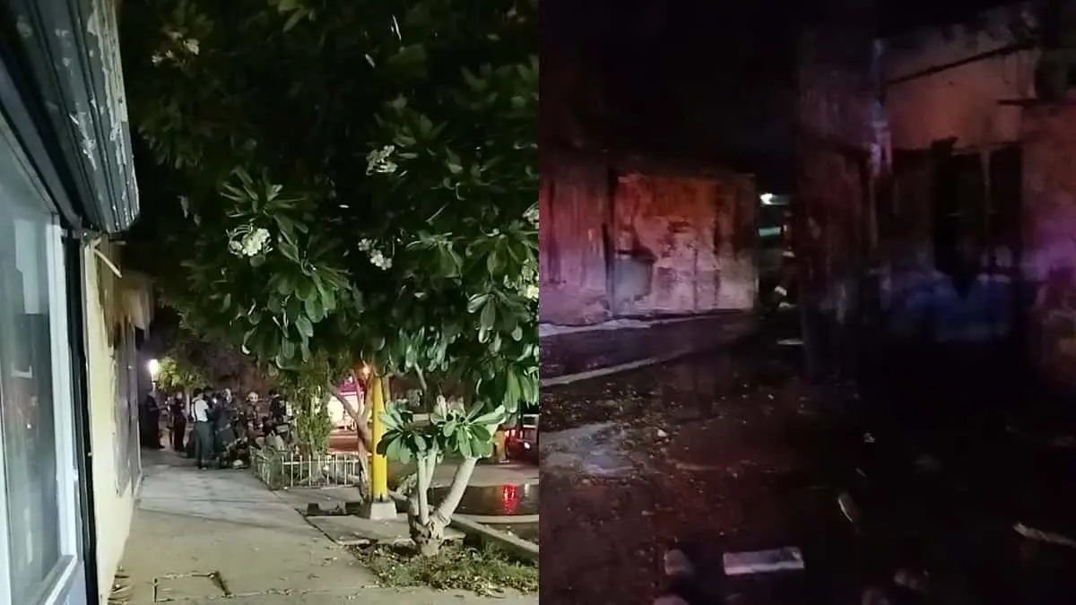 Se quema taller mecánico en Ciudad Obregón