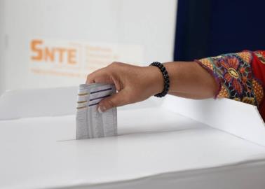 SNTE 28: Educadora llama a hacer valer la democracia