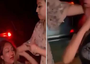 VIDEO | Mujer le pega tremenda golpiza a la amante de su esposo y se viraliza