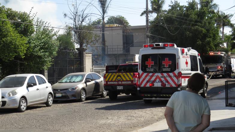 Arde cabaña en la colonia Bellavista, en Cajeme