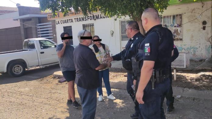 Policías de Cajeme evitan extorsión telefónica Policías de Cajeme evitan extorsión telefónica