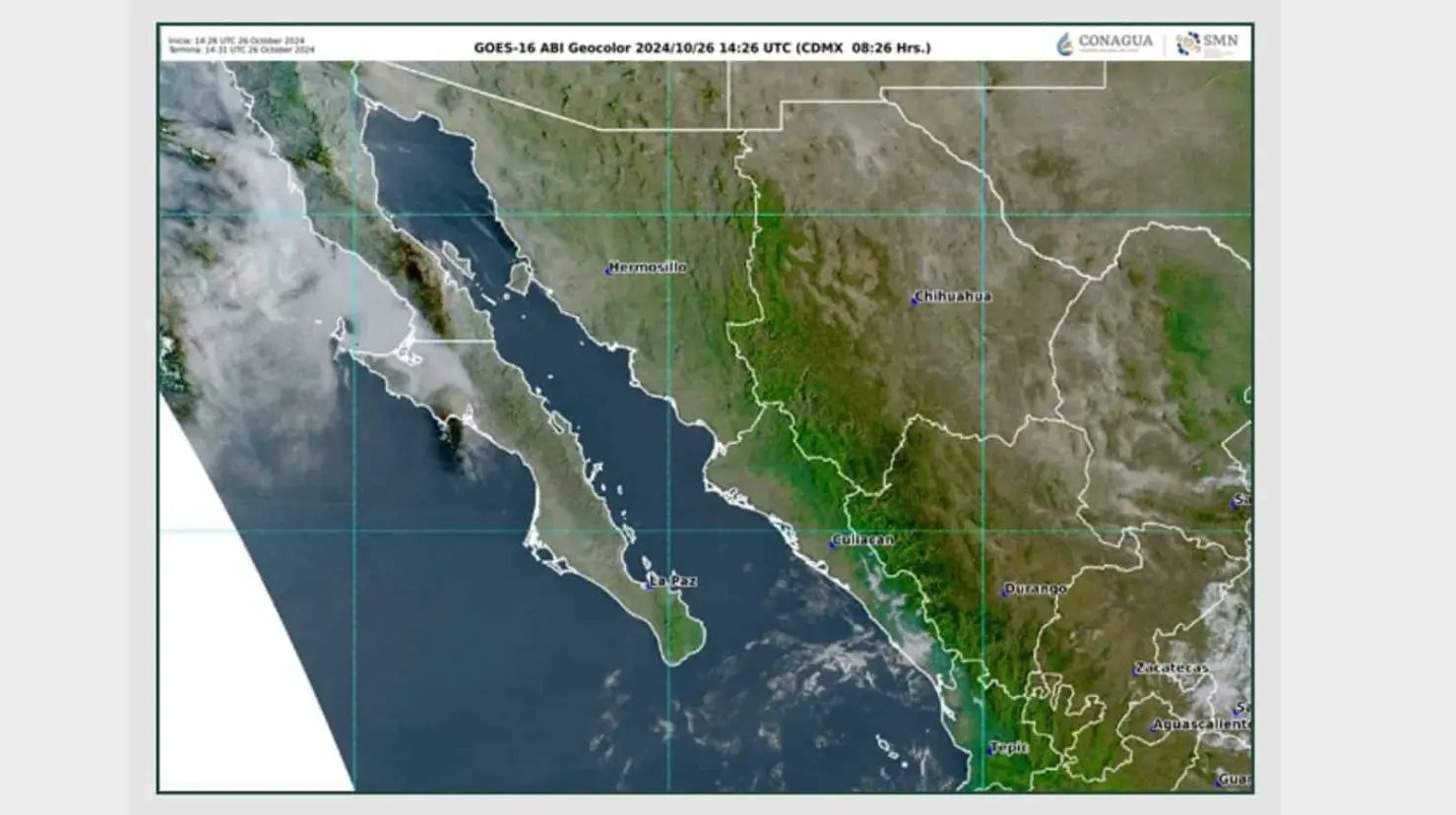 Clima en Sonora hoy 26 de octubre: fin de semana caluroso, previo a frente frío