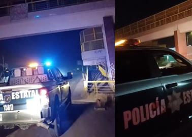 Colocan manta con amenazas a policía municipal, al norte de Ciudad  Obregón