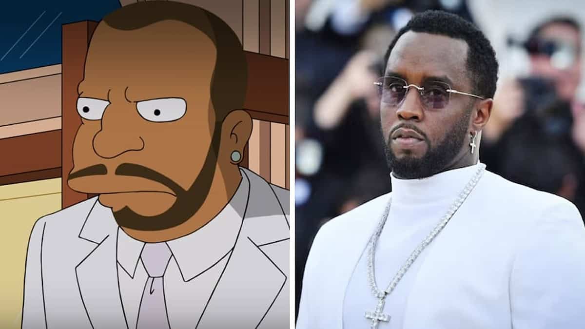 Los Simpson habrían predicho las polémicas fiestas blancas de Puff Daddy