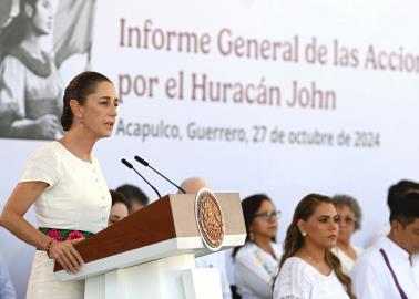 Sheinbaum: Se han invertido más de 7 mil mdp en Guerrero y Oaxaca tras el paso del huracán "John"