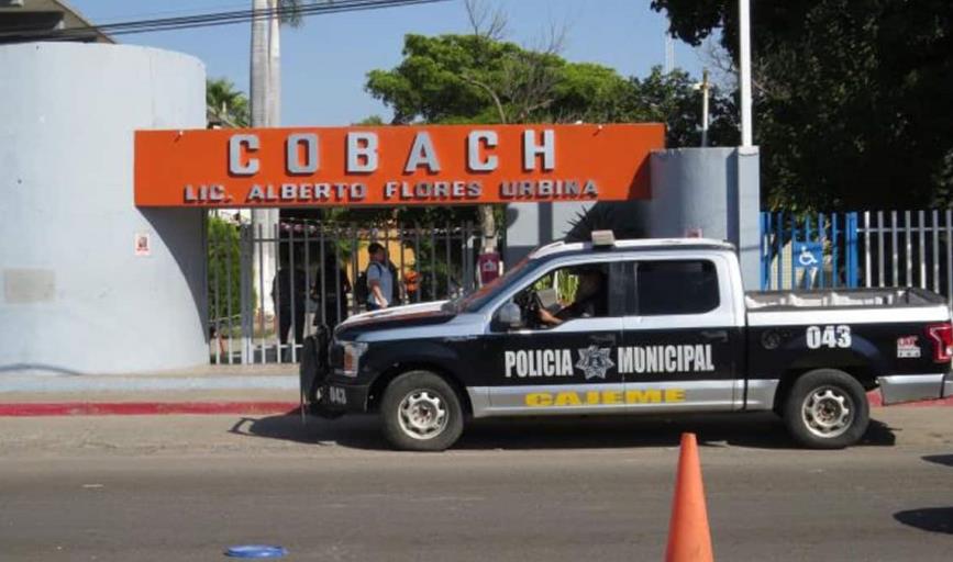 SEC atiende a alumna del Cobach de Cajeme que se arrojó del segundo piso