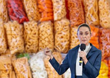 Claudia Sheinbaum da a conocer los alimentos que se podrán vender en las escuelas