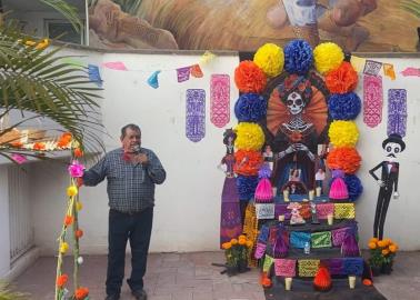 Por el Día de Muertos, Ayuntamiento de Navojoa levanta tapanco de la Etnia Mayo