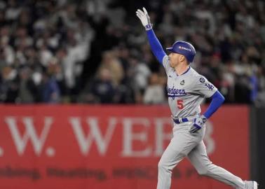 Freddie Freeman impone récord; 6 juegos consecutivo de Serie Mundial pegando jonrón