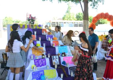 En Bácum mantienen viva la tradición del Día de Muertos