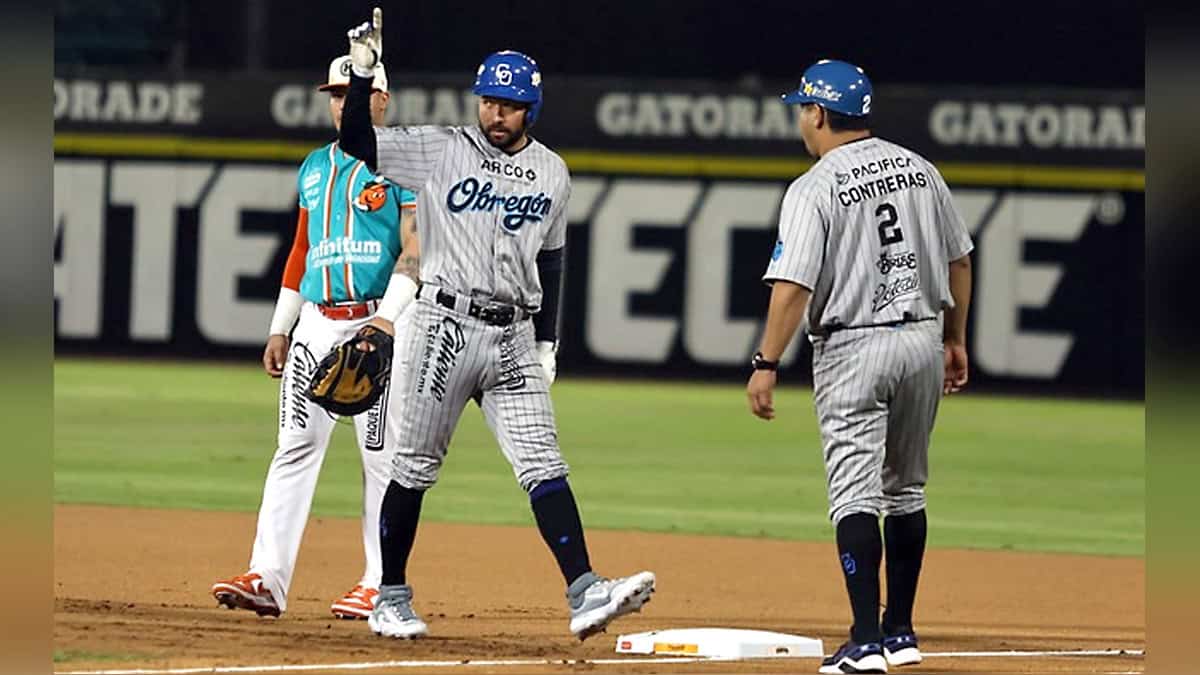 Yaquis vence a Naranjeros por 3-2 y va en busca del tercero