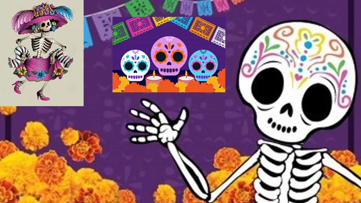 VIDEO | Calaveritas literarias de la Catrina con El Chikikín la Patrulla Espiritual y Rocha Moya