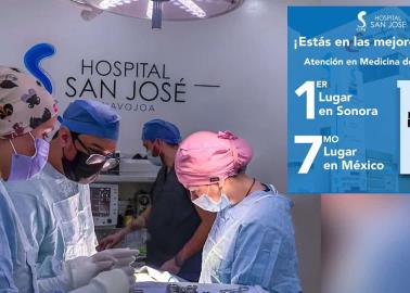 Hospital San José Navojoa recibe reconocimiento a nivel nacional