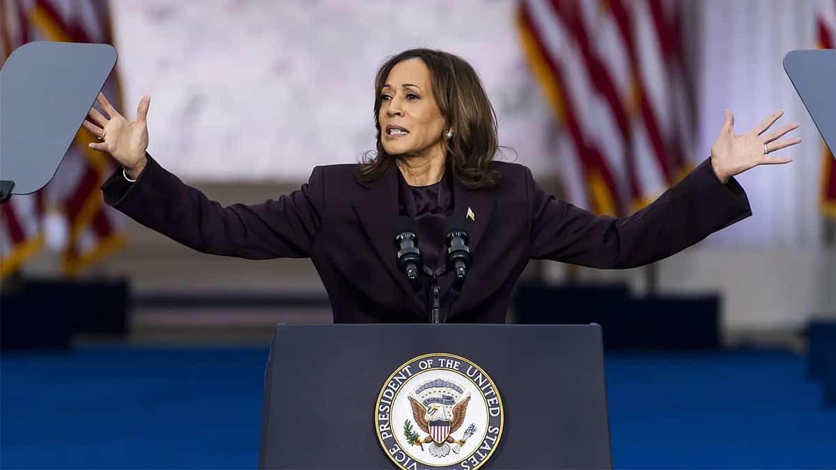 Elecciones en Estados Unidos: Kamala Harris agradece a sus seguidores y los llama a seguir la lucha por el país