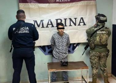 En Ciudad Obregón, "cae" sujeto en operativo mixto con arma prohibida