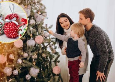 Navidad 2024: ideas para decorar tu árbol navideño con este material económico y versátil