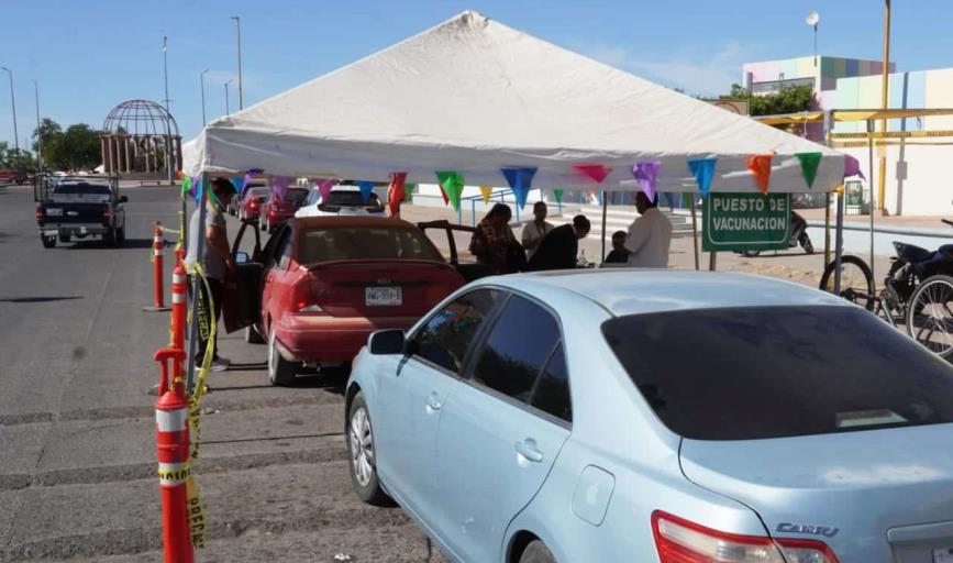 Facilitan vacunas en el IMSS; aplican biológicos hasta tu auto en Cajeme