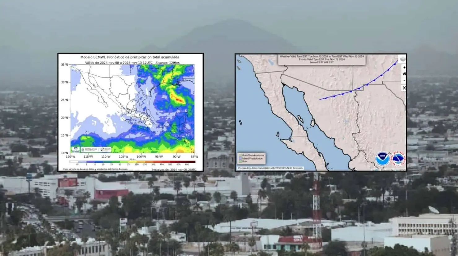 Clima en Hermosillo hoy 12 de noviembre: llega un frente frío más al estado