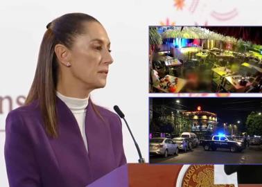 Sheinbaum sobre el ataque armado en bar de Querétaro: "Iban por una persona"