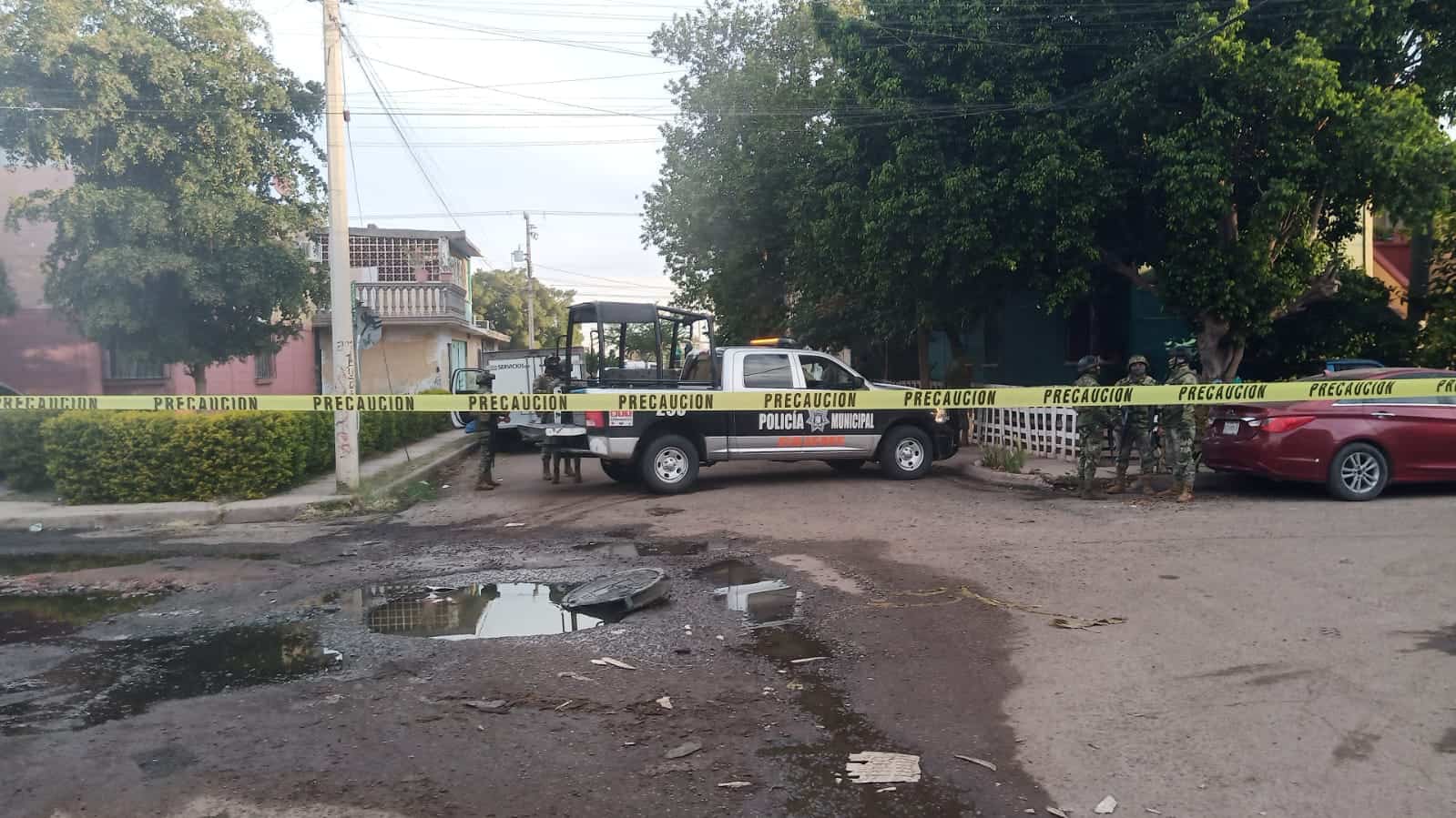 Abandonan cadáver cerca de la Comandancia de Policía de Ciudad Obregón