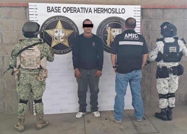 En Hermosillo detienen a sujeto con droga durante operativo