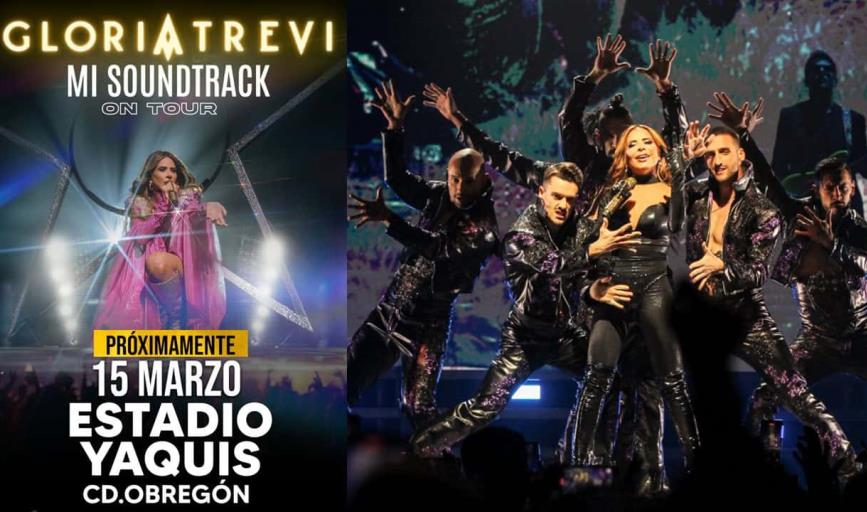 Llegará Gloria Trevi a Ciudad Obregón con el gran "Mi Soundtrack on Tour 2025"