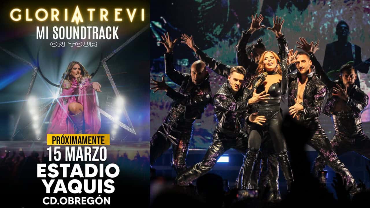 Llegará Gloria Trevi a Ciudad Obregón con el gran Mi Soundtrack on Tour 2025