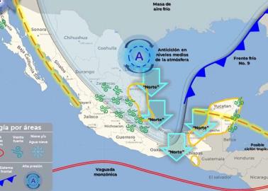 Clima en Sonora hoy 14 de noviembre: Frente frío 10 llega con lluvia, aguanieve y heladas