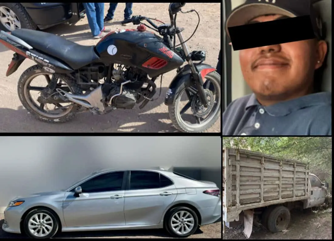 Recuperan vehículos robados en Cajeme y Bácum