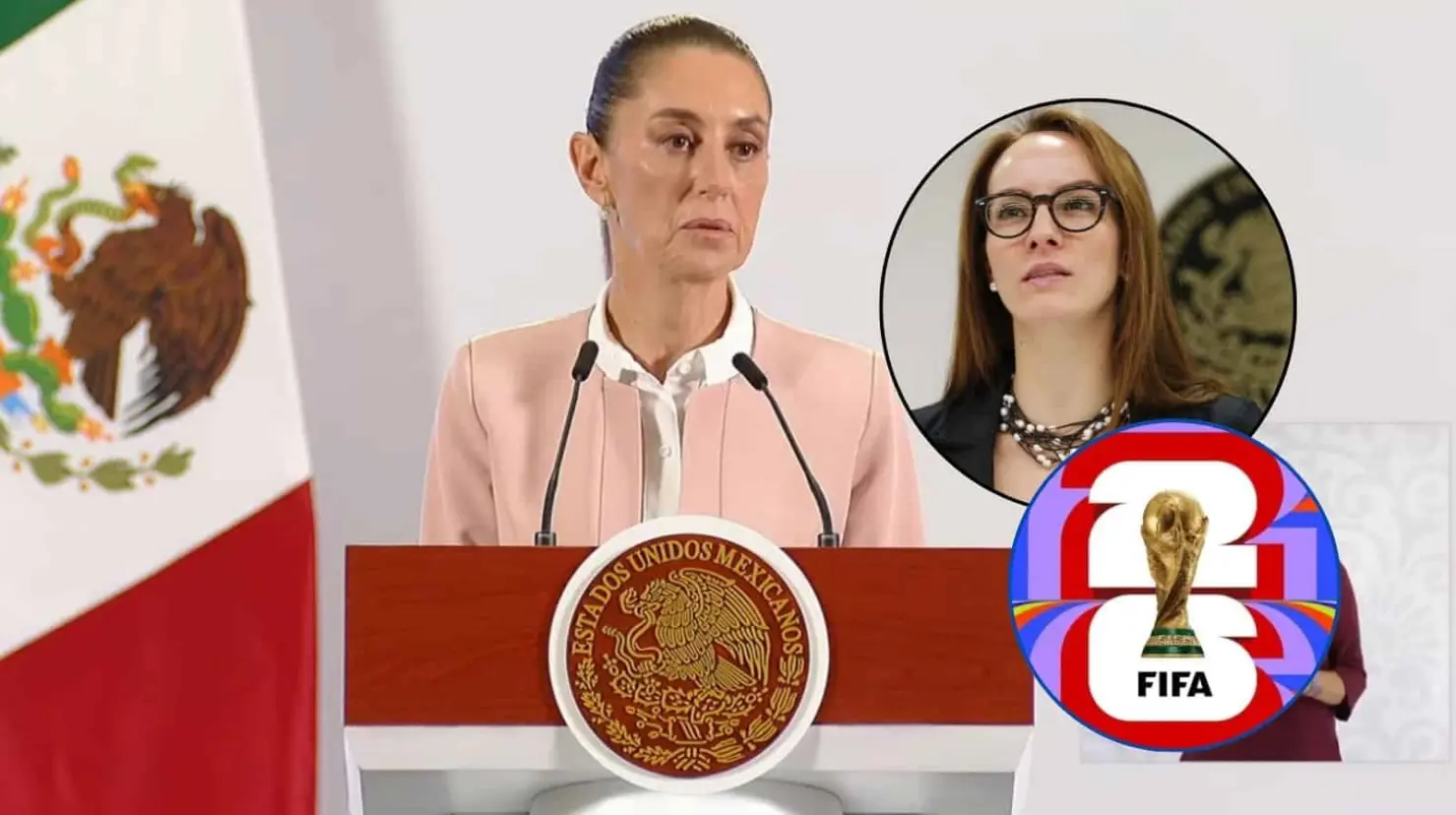 Claudia Sheinbaum nombra a Gabriela Cuevas como representante para el Mundial 2026