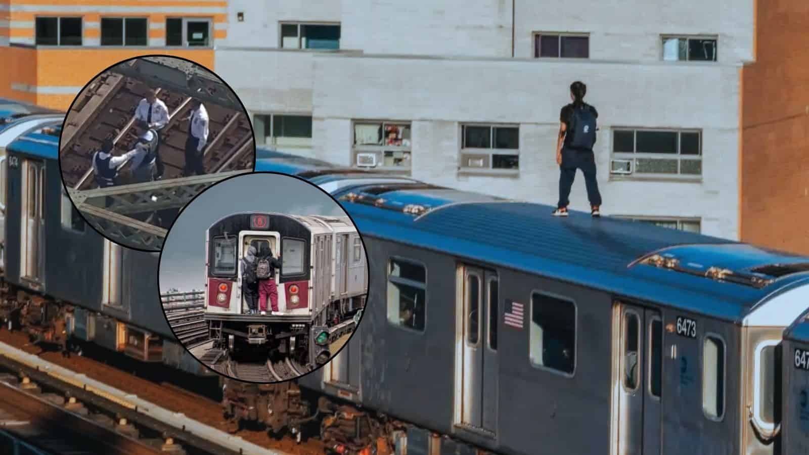 ¿Qué es el subway surfing y por qué ha desatado preocupación en Nueva York?