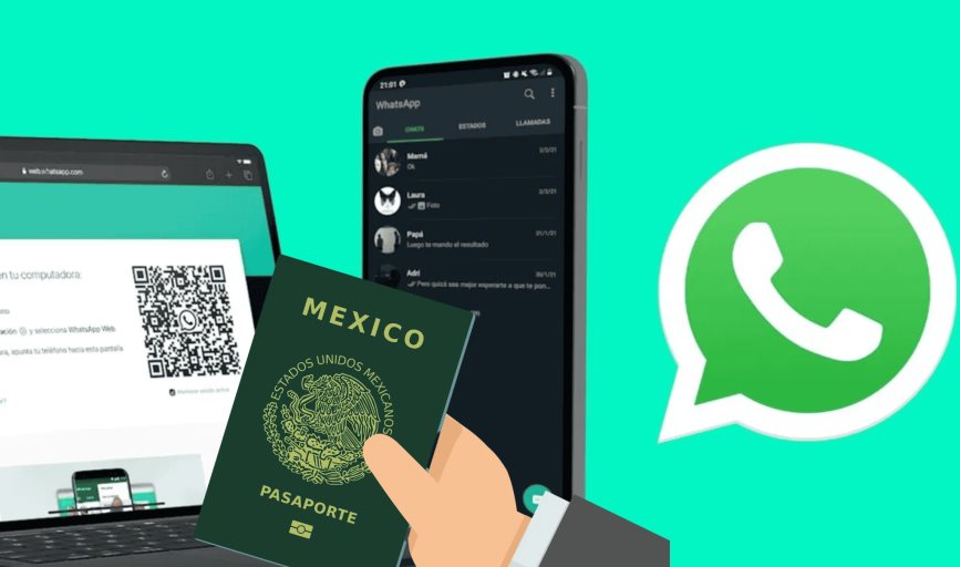 Así puedes obtener tu cita para pasaporte por WhatsApp