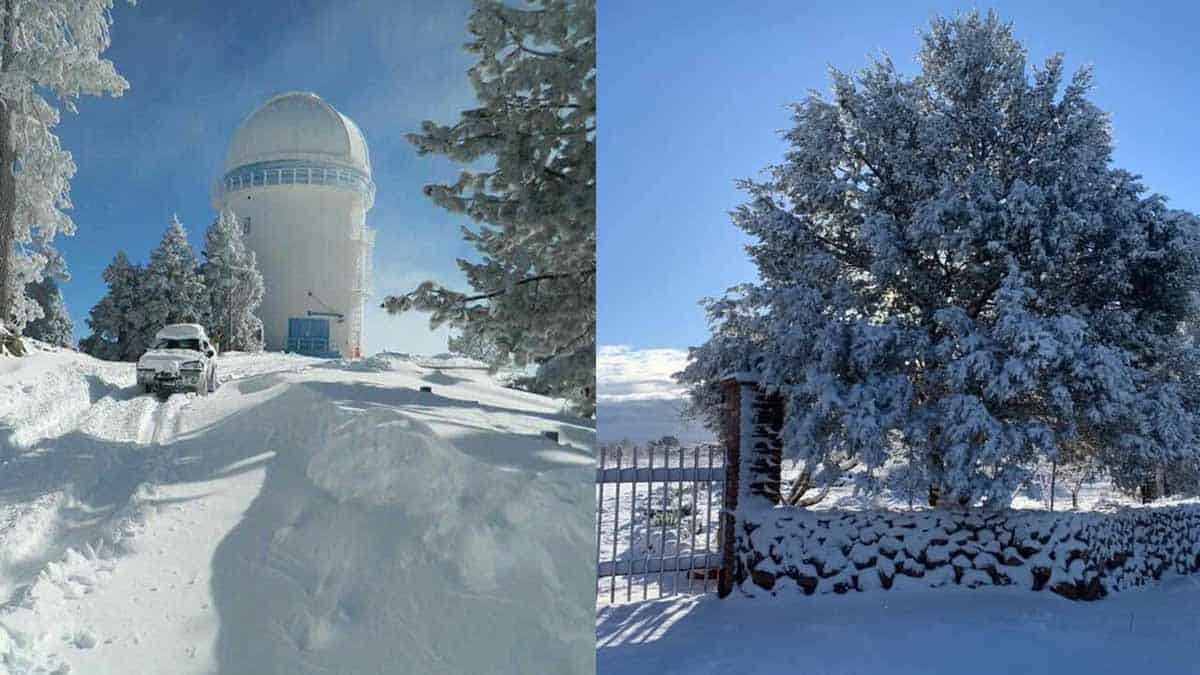 Los mejores lugares de Sonora para ver nieve y pasar un invierno inolvidable