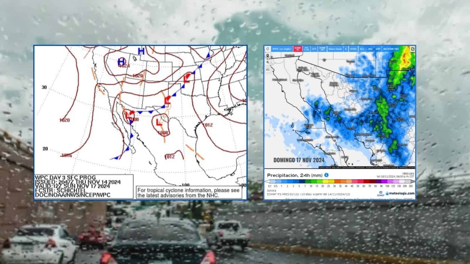 Clima en Hermosillo hoy 17 de noviembre; posible lluvia ligera para la capital sonorense