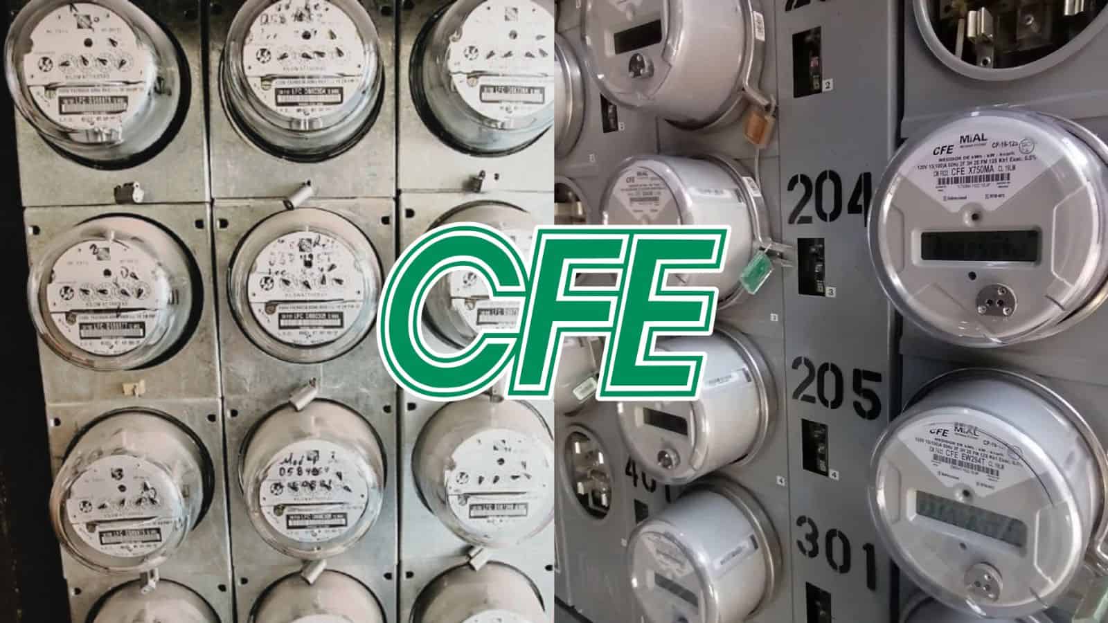 Medidores de luz: ¿Analógico o digital? La CFE responde