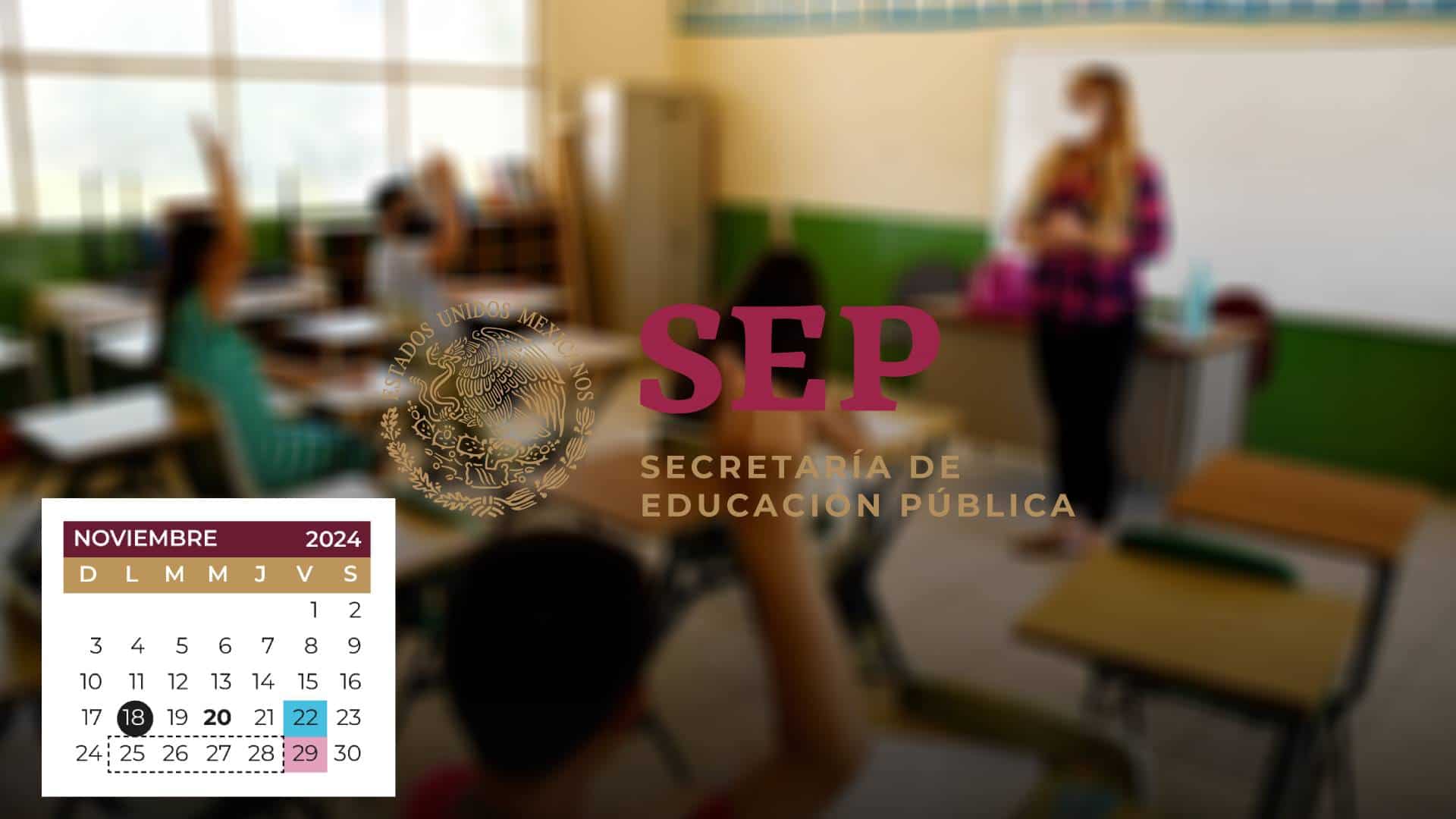 La SEP anuncia una mini semana para estudiantes en noviembre: ¿Por qué sólo habrá tres días de clases?