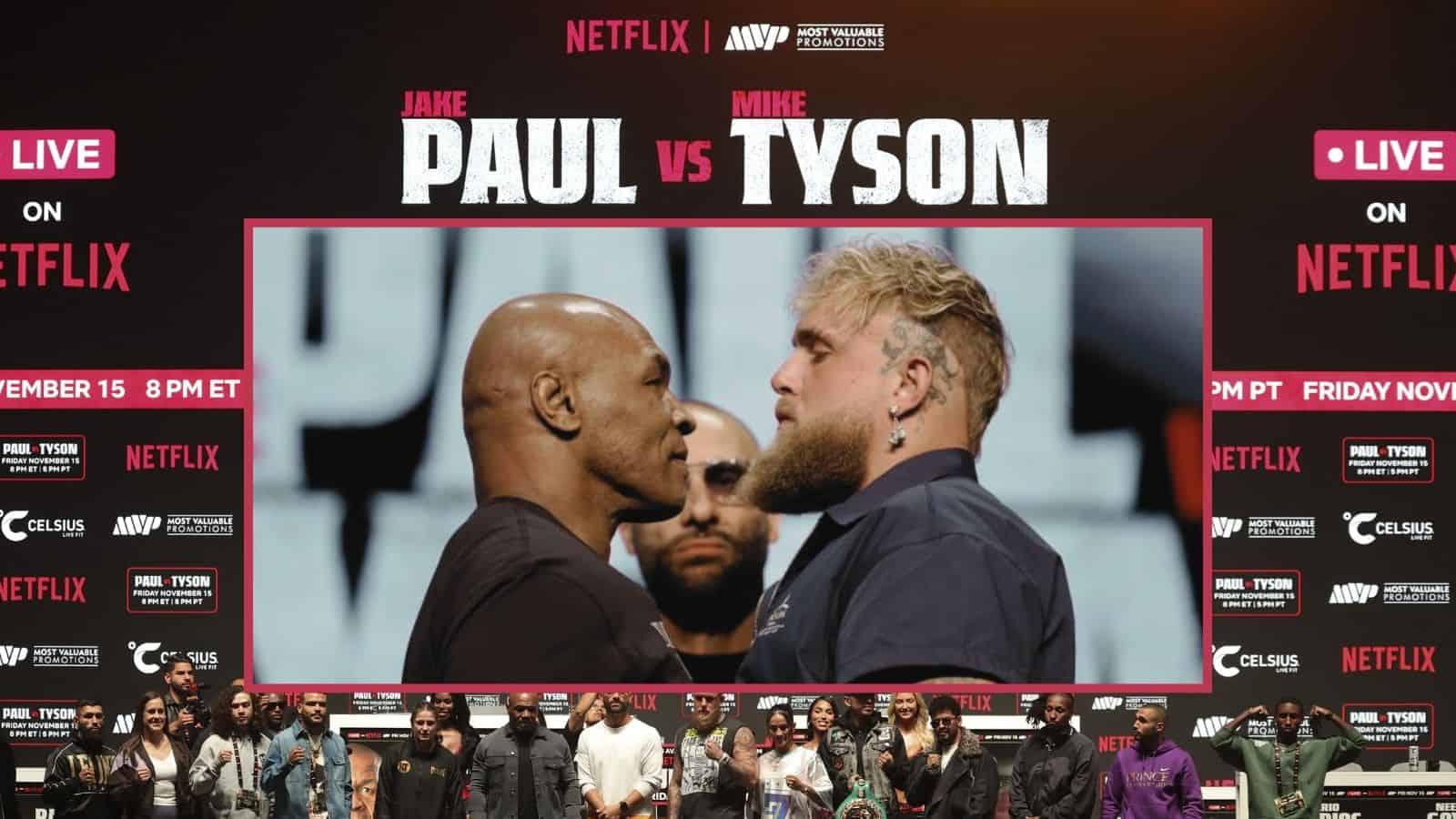 Mike Tyson y Jake Paul: ¿Cuál es la millonaria suma que se lleva cada uno por la pelea?