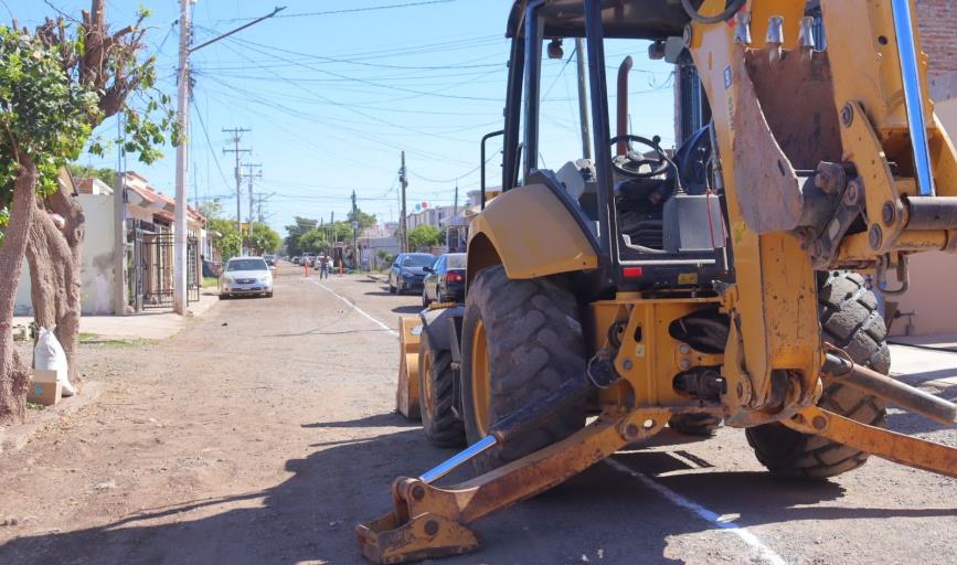 Calles de Cajeme siguen cerradas por reparaciones