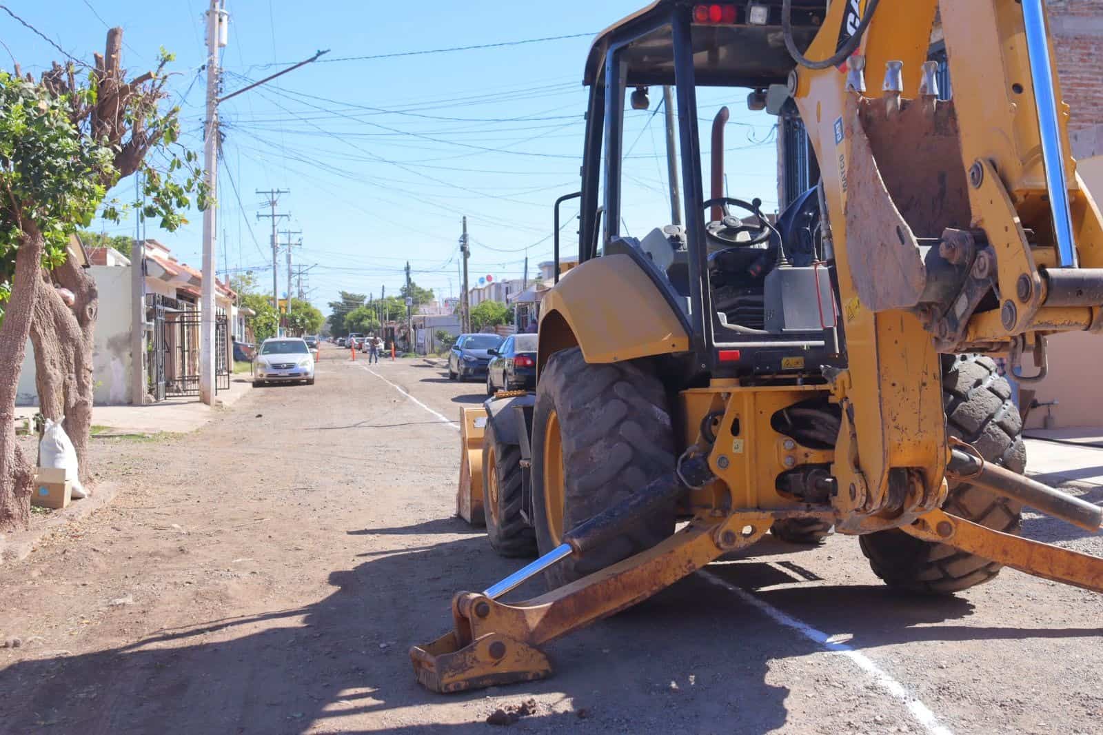 Calles de Cajeme siguen cerradas por reparaciones