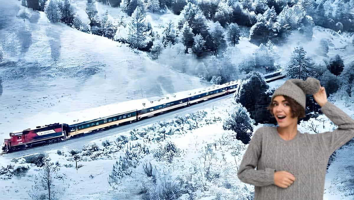 VIDEO | Tren Chepe: conoce las mejores fechas para viajar con nieve