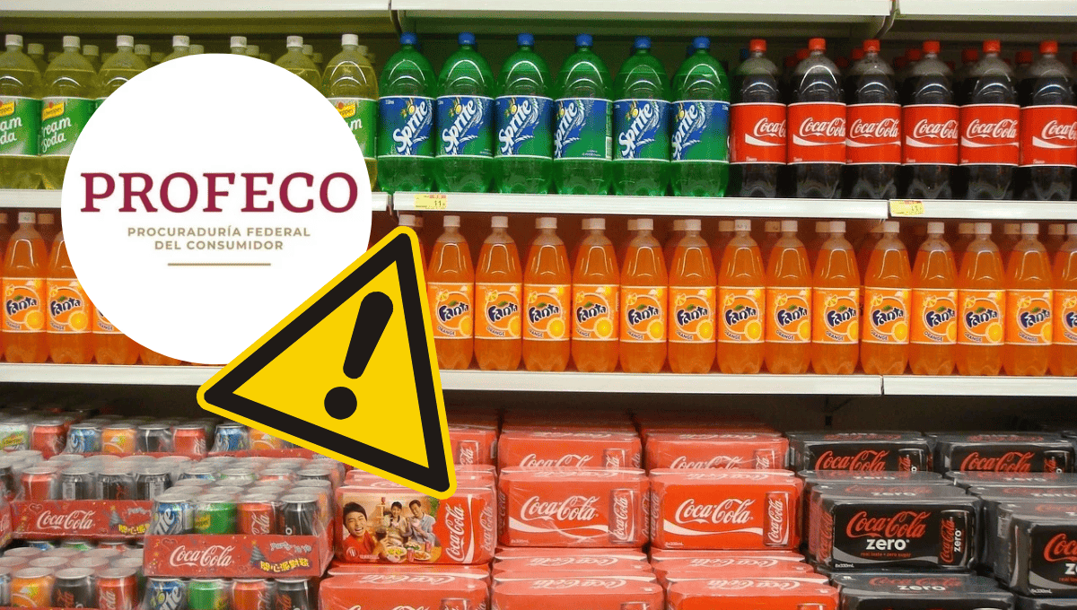 Profeco: Por estas razones los refrescos se consideran una bebida de riesgo