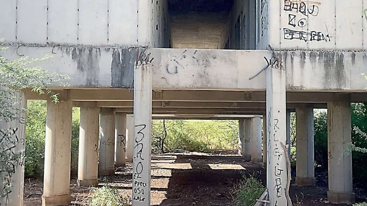 En el olvido, obra del Cereso en Las Ánimas