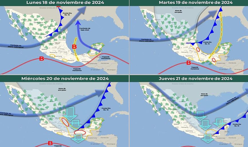 Llegará otro frente frío a Sonora