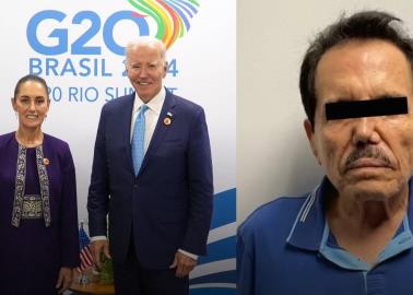 Claudia Sheinbaum pide a Biden información sobre la detención de "El Mayo" Zambada durante cumbre del G20