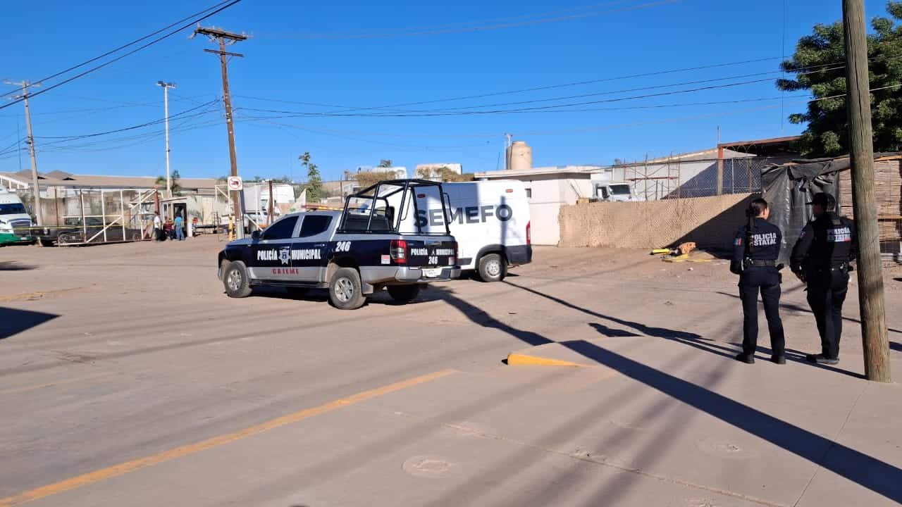 Hallan a anciano sin vida en el Parque Industrial de Ciudad Obregón