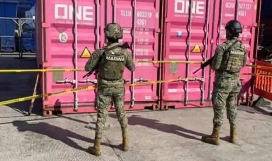 Marina asegura cargamento de 350 kilos de cocaína en Ensenada valuado en 88 mdp