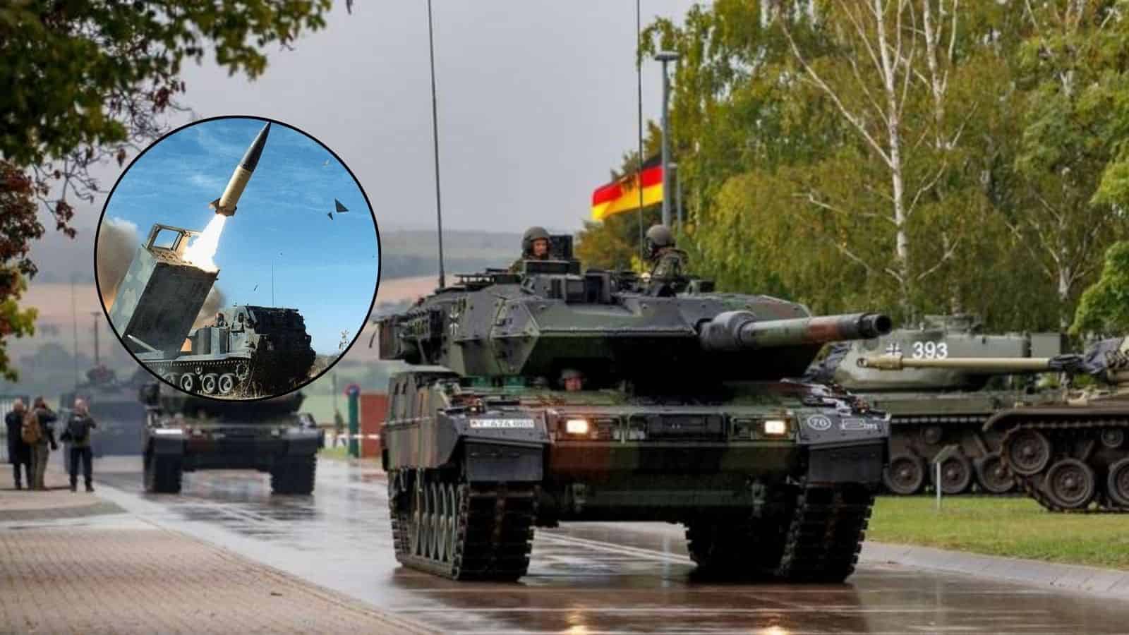 Alemania prepara 800 mil tropas para defensa militar tras el uso de misiles por Ucrania