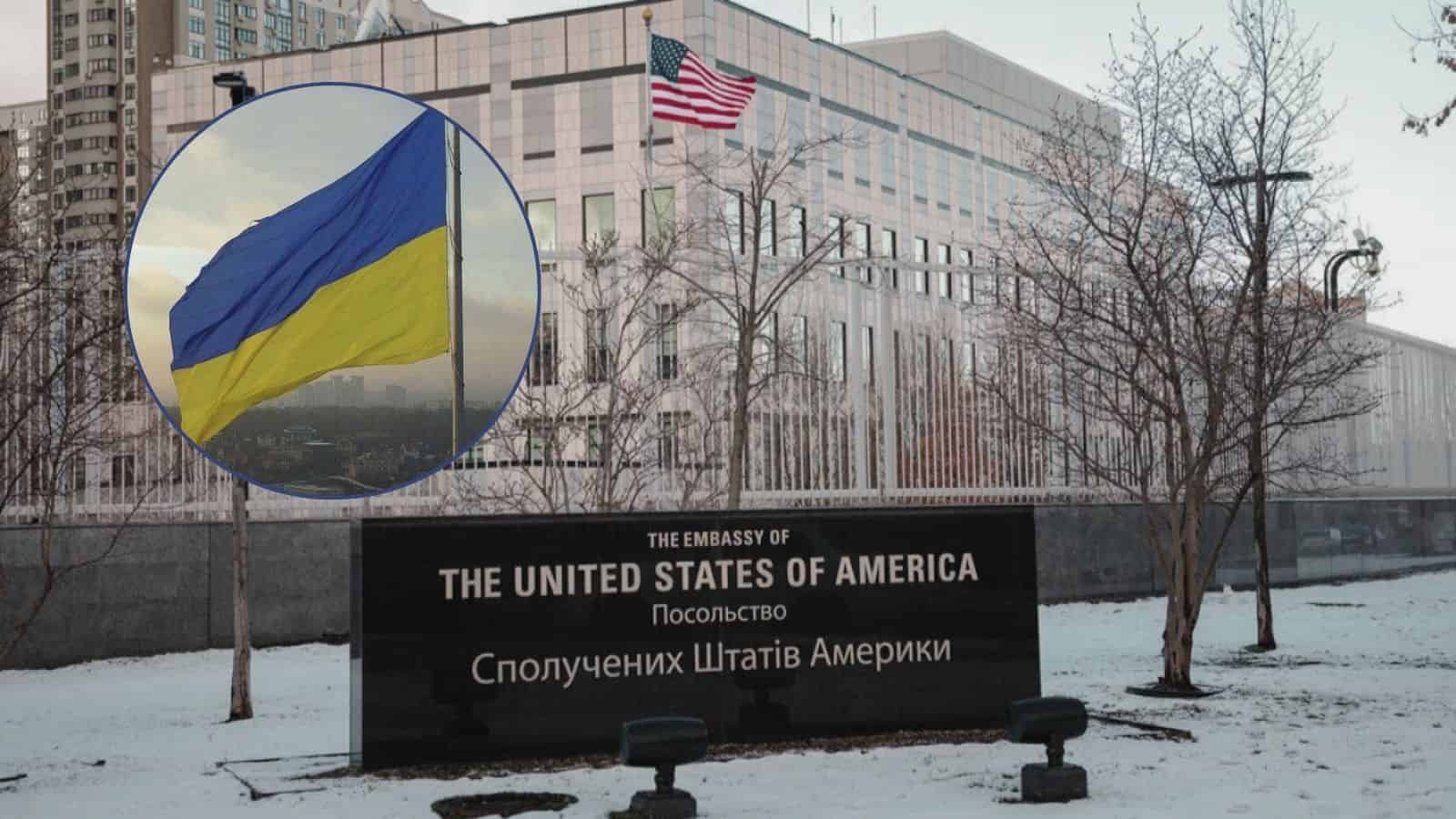 Cierra Embajada de Estados Unidos en Kiev ante uso de misiles entre Rusia y Ucrania