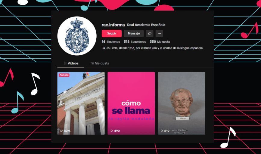 La RAE llega a TikTok: usuarios reaccionan con memes y lenguaje inclusivo